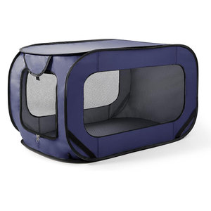 Portable Large <b>Dog</b> <b>Bed</b> Cabin Pop up Kennel Travel Cat and <b>Dog</b> Crate Collapsible Indoor Outdoor Crate for Pets <b>Car</b> <b>Seat</b> Kennel - Product Image 2