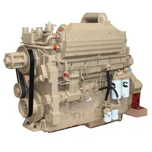 Motor diesel marinho de 6cta8.3 cummins, motor diesel marinho usado 6bt 6ct