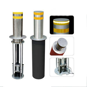 Bolardos hidráulicos Bolardos de elevación hidráulicos de seguridad con luz LED completamente automáticos controlados a distancia con aplicación de teléfono móvil - Product Image 2