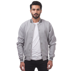 2025 High Quality <b>Top</b> New Design Breathable Men's Varsity Jackets Customizable OEM Service Low Price - Product Image 1