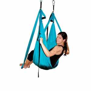 เปลโยคะ ชิงช้าโยคะแบบพกพา น้ำหนักเบา ทนทาน ขนาด 2.8 ม. สำหรับใช้ในร่ม/กลางแจ้ง เฟอร์นิเจอร์กลางแจ้ง - Product Image 6