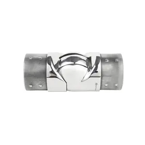 Stainless Steel Adjustable Railing Handrail Rotatable Elbow Connector