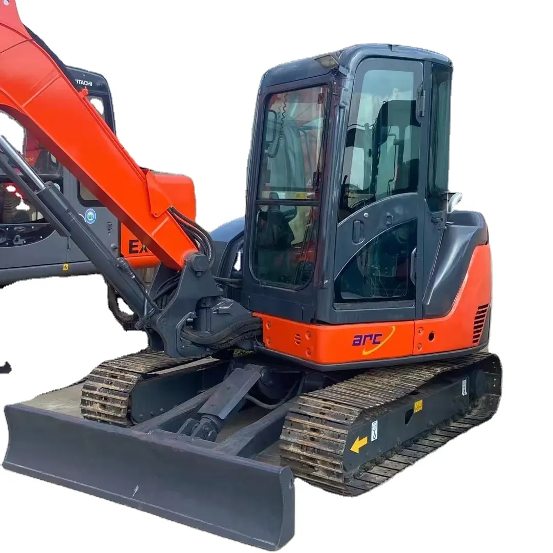 Excavadora de orugas Hitachi 60u 50u usada de alta calidad, capacidad de 6 toneladas, origen japonés, precio al por mayor disponible