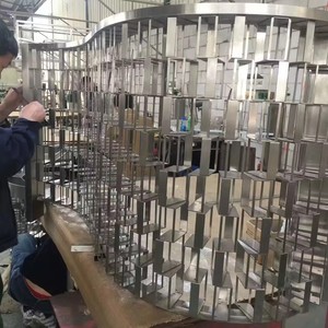 Trung Quốc sang trọng duy nhất lớn bảng điều khiển phòng phân vùng Divider khối trượt phòng di động màn hình Divider đồ nội thất - Product Image 6