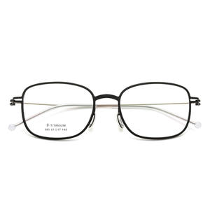 Montures de lunettes rectangulaires en titane bêta 980 51 17 145 unisexe légères à monture complète origine Danyang - Product Image 1