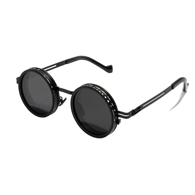 Kenbo Handmade Adjustable ND Sunglasses Polarized Lenses Creative Outdoor Travel Sunglasses Fashionable Clip Frame Unisex