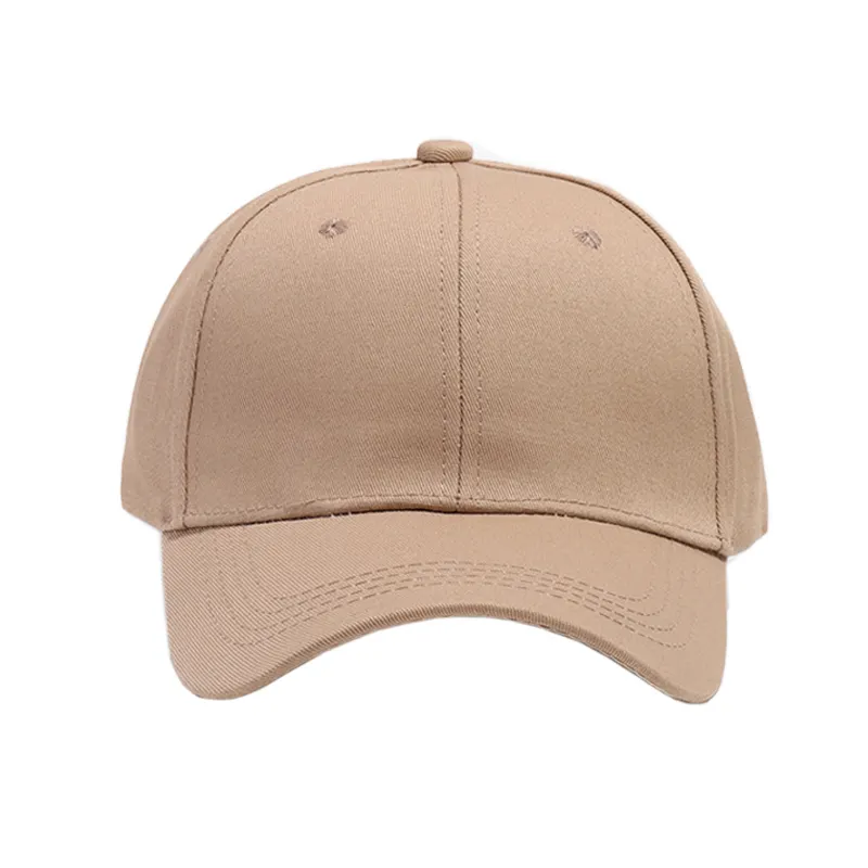 Factory Wholesale Casual Solid Color Black Cap Snapback Caps Fitted Gorras Hip Hop Dad Hats Casquette Hats For Men Women