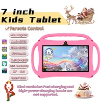 Tablet Anak Android 12 7 Inci Terlaris MTK Quad Core 1.2GHz 2GB RAM 32GB Baterai 3000mAh Wi-Fi Dual-Band Layar IPS HD Baru