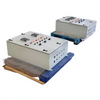 Armoire de commande basse tension en acier au carbone IP54 380V, boîte de distribution électrique avec plaque de montage pour systèmes électriques d'usine