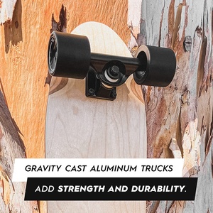 Welly — grande croiseur complète de Sport, outil de <span class=keywords><strong>Skate</strong></span>, patinage, plaque en érable, pour enfants et adolescents - Product Image 4