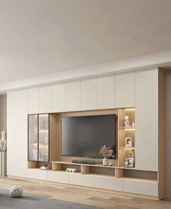 High-end Technology Entertainment Center <b>TV</b> Cabinet Living Room <b>TV</b> Stand Wall Cabinet - Product Image 5