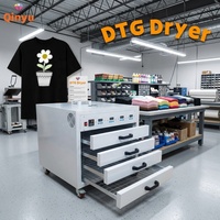 Four de séchage semi-automatique DTG pour l'impression de t-shirts, vente directe usine Qinyu, 1000W 220V