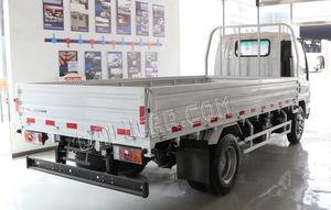 1 سوزو ديزل 4*2 4*4 سرير مسطح 3 طن 4 طن 4 متر سياج شاحنة بضائع شاحنة نقل خاصة للتصدير للبيع - Product Image 6