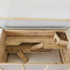 SDHC002 <span class=keywords><strong>Cage</strong></span> pour <span class=keywords><strong>hamster</strong></span> résistant à la mastication, dessus ouvrable pour l'habitat des souris et des rats avec feuilles acryliques, habitat pour <span class=keywords><strong>hamster</strong></span> solide - Product Image 3