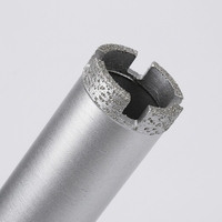 Foret diamanté professionnel pour le perçage du granit, foret fritté haute performance, outils de pierre durables, logo personnalisé