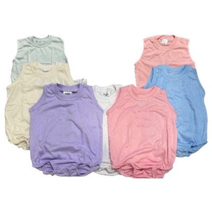 Body de Bebé Tipo <span class=keywords><strong>Camiseta</strong></span>, Mameluco de una Pieza, Sublimación, 100% Poliéster, Blanco, Rosa, Azul, Morado, Mameluco Infantil Holgado - Product Image 4