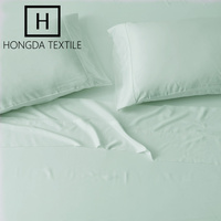 Parure de lit de luxe classique 2026 en textile de maison, en bambou 300 fils, toutes saisons, sans garnissage, avec drap-housse et housse de couette