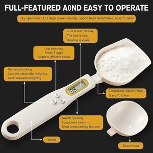 Accuracy Digital <b>Spoon</b> Scale Milk Powder Yeast <b>Measuring</b> <b>Spoon</b> Electronic Weighing <b>Spoon</b> for Kitchen Baking - Product Image 3