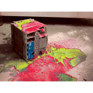 Absorbente y neutralizador de ácido sulfúrico verde Carvel Solfonet en gabinete, 70lt - Product Image 3