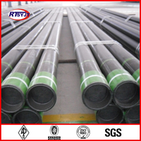 Tube de puits pétrolier laminé à chaud non allié GB Standard 2 7/8 pouces, longueur 12 m, J55 K55 N80 L80, certifié ASTM