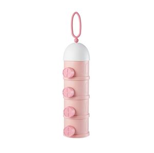 Distributeur de lait infantile portable et écologique à 3 ou 4 couches, boîte de rangement en plastique pour lait en poudre pour bébé, idéale pour les voyages - Product Image 4