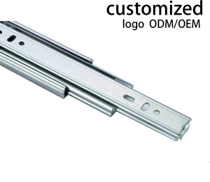 Современный раздвижной обеденный стол из железа с телескопическим механизмом, направляющими для ящиков с плавным закрыванием и петлями для кухни, спальни, ванной комнаты - Product Image 4