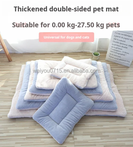 2024 nido de perro y gato de felpa gruesa personalizable más vendido, felpa de Coral extra gruesa con manta de algodón cálido para perros - Product Image 2