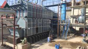 10Mw Biomassa Stoomketel Met 0.7Mw Vuur Buis Warm Water Generator Verticale Elektrische Generator Lage Druk 10Mw Stoomturbine - Product Image 5