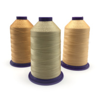 Tex 135 nylon lié 6 fils 69 nylon noir 66 fils multifilament lié 210 420d pour canapé, siège de voiture