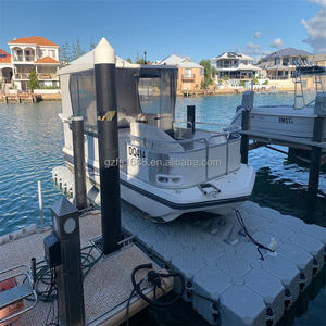 Grand quai de ponton avec plate-forme d'ascenseur de <span class=keywords><strong>jet</strong></span>-<span class=keywords><strong>ski</strong></span> Système de fixation de <span class=keywords><strong>place</strong></span> de stationnement de bateau en plastique - Product Image 3