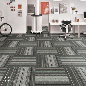 Le tapis de sol de bureau commercial en nylon ignifuge couvre de tuiles le prix insonorisé de tapis - Product Image 2