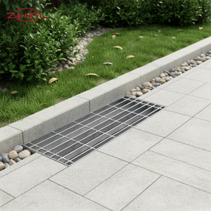 Rejilla de Acero Galvanizado Industrial, Resistente a la Corrosión, al Fuego y al Agua, de 500x1000mm, para Pasarelas y Piscinas - Product Image 1