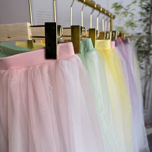 تنانير باليه شبكية متدرجة طويلة من 4 طبقات لعام 2024، أحدث صيحات ملابس تدريب الرقص والأكثر مبيعاً - Product Image 2