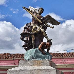 Statua all'aperto statua gigante di san Michael statua decorazione personalizzata statua di san Michael de playstation - Product Image 4