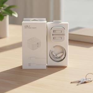 ชุดสายชาร์จ20W ปลั๊ก2-1 EU /us/uk 20W USB-C สายชาร์จเร็ว QC3.0ที่ชาร์จติดผนังสำหรับ <span class=keywords><strong>iPhone</strong></span> - Product Image 2