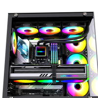 LOVINGCOOL pendingin komputer 360MM, pendingin air blok game PC Kit pendingin cair prosesor air untuk LGA 115X/1700