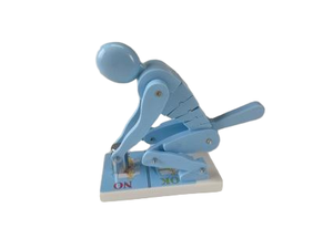 Modelo de demostración de fuerza lumbar de columna vertebral humana para <span class=keywords><strong>postura</strong></span> de levantamiento de pesas - Product Image 2