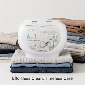 ANN PLATO 6-en-1 400g Capsules de <span class=keywords><strong>lessive</strong></span> liquide jetables écologiques pour vêtements Parfum naturel Élimination puissante des taches Soin des couleurs - Product Image 2