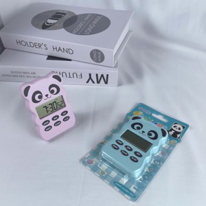 Minuteur numérique visuel multifonctionnel en plastique écologique avec mode alerte silencieux et fonction de rappel de mémoire, horloge de veilleuse 24 heures pour enfants et bureau - Product Image 4