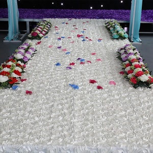 Fancy Plastic Waterproof Shiny Gold PVC Aisle <strong>Runner</strong> Wedding Stage Mirror <strong>Carpet</strong> - Product Image 5