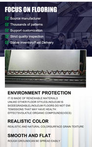 Rouleau de revêtement de sol commercial en vinyle PVC avec support en maille bleue de 1,0 mm, <span class=keywords><strong>tapis</strong></span> de sol industriel, revêtement de sol en plastique, feuille de linoléum - Product Image 6