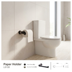 Support mural distributeur de papier toilette LED B2B en gros, support simple pour rouleau de papier, accessoires de salle de bain - Product Image 1