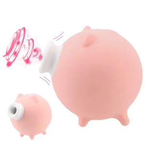Онлайн-покупки, вибратор для клитора, Женский Стимулятор с присоской в виде свиньи, секс-игрушки для взрослых и орального секса, доступны для женщин