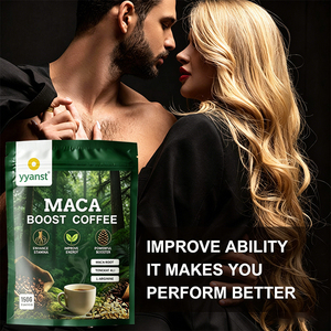 Poudre de café Maca Boost 15 sachets 150g avec racine de Maca, Tongkat Ali et L-Arginine pour la vitalité quotidienne des adultes, complément alimentaire - Product Image 4