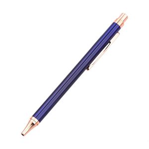 High Quality Custom Logo 1.0 MM Metal Business Retractable Ballpoint <b>Pens</b> Fashion <b>Multi</b>-<b>Color</b> Advertising <b>Pen</b> for Business - Product Image 5