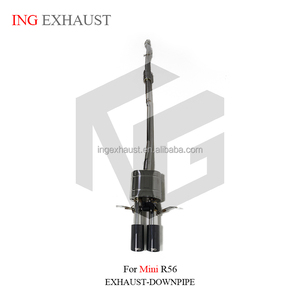 Catback d'échappement en acier inoxydable ING pour MINI Cooper S R56/<span class=keywords><strong>Cabrio</strong></span> R57 R60 2006-2013 2.0T/1.6T avec soupapes de silencieux tuyaux d'échappement - Product Image 2