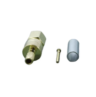 Connecteur à sertir SMC RF coaxial, adaptateur jack femelle pour câble RG316 RG174 RG188