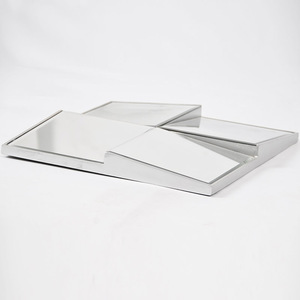 40*40*4Cm Accepter Personnalisation Design unique Miroirs muraux décoratifs d'intérieur <span class=keywords><strong>Miroir</strong></span> mural simple décoratif en argent pour <span class=keywords><strong>salle</strong></span> à <span class=keywords><strong>manger</strong></span> - Product Image 3