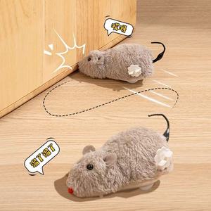 Juguete de peluche para gatos con forma de ratón, realista, para gatitos, para entretenimiento y diversión de gatos y perros - Product Image 3