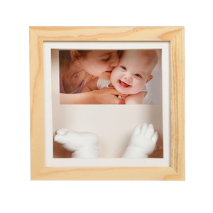 Personalizzare stampo in <span class=keywords><strong>alginato</strong></span> personalizzato natale ornamento in legno ombra scatola 3D Casting telaio - Product Image 2